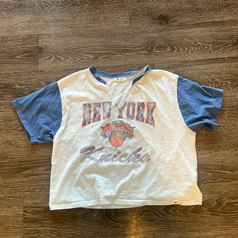 NY Knicks Cropped Tee
